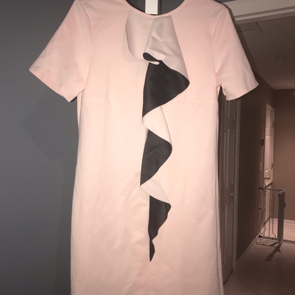 ASOS Front Ruffle Dress - Picture 2 of 3